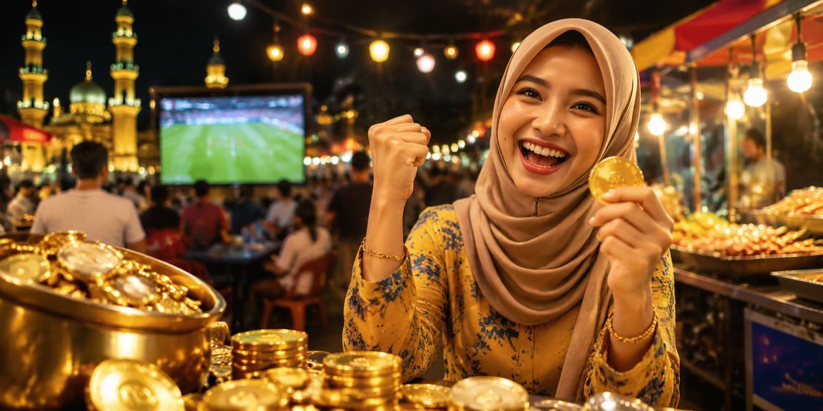 A night casino betting atmosphere in Kota Bharu with a local Malay touch