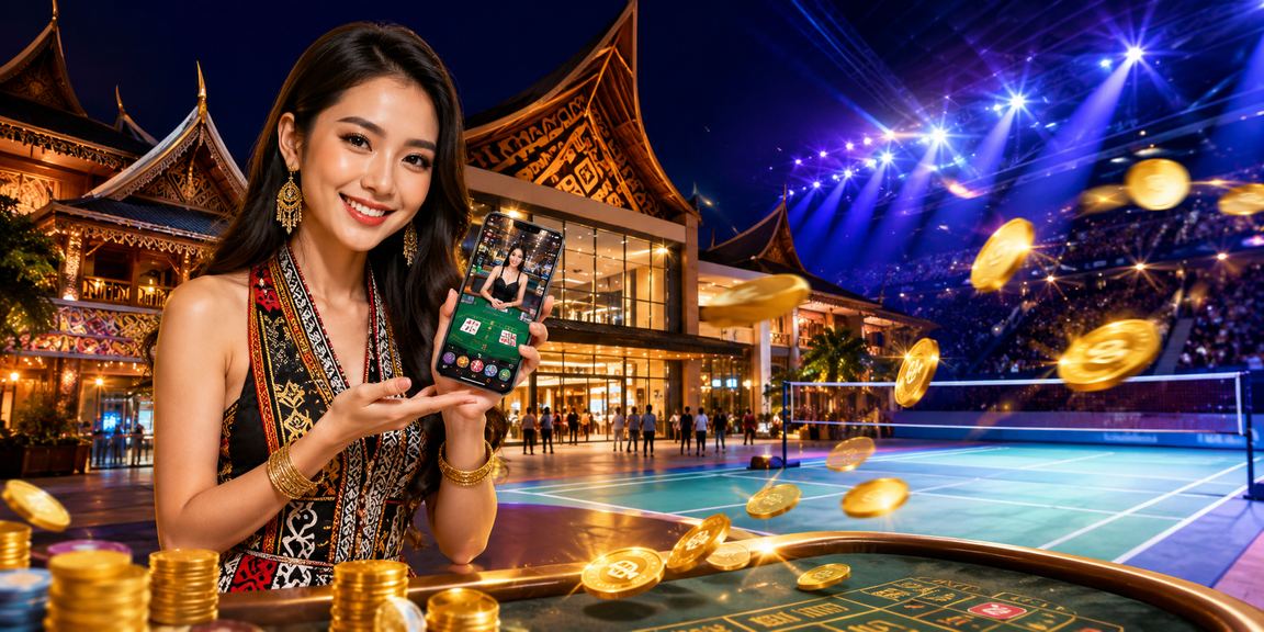 Baccarat casino game in Sarawak with a local tourism atmosphere